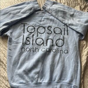 Blue Crew Neck Sweater